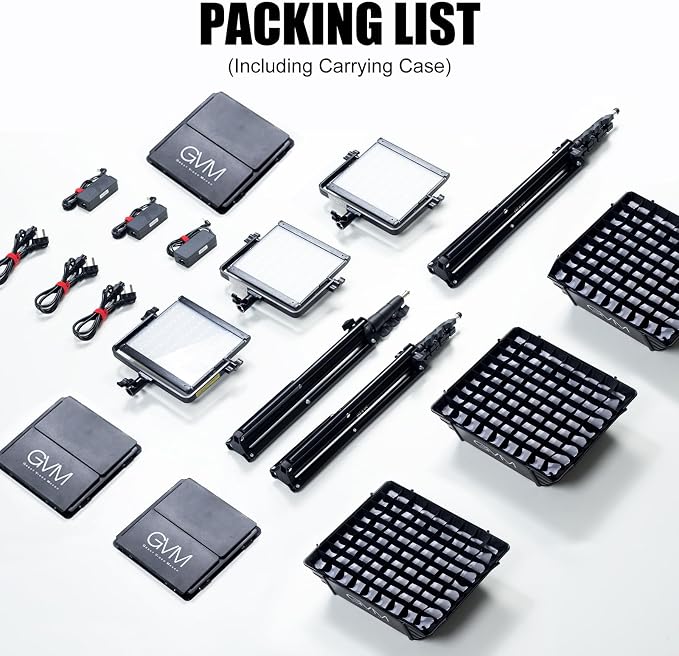 GVM 800D RGB Photography Lighting Kits - Image 7