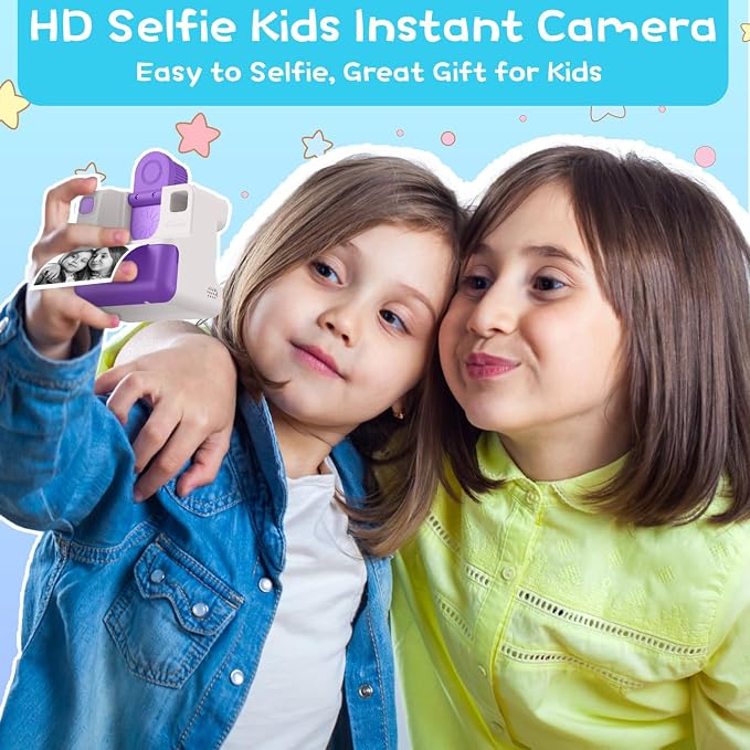 Kids Camera Instant Print, Christmas Birthday Gifts - Image 3