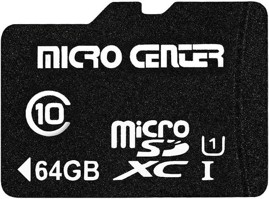 INLAND Micro Center 64GB Class 10 MicroSDXC Flash Memory Card by INLAND