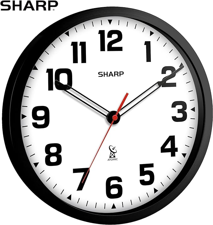 Sharp Atomic Analog Wall Clock - Image 2
