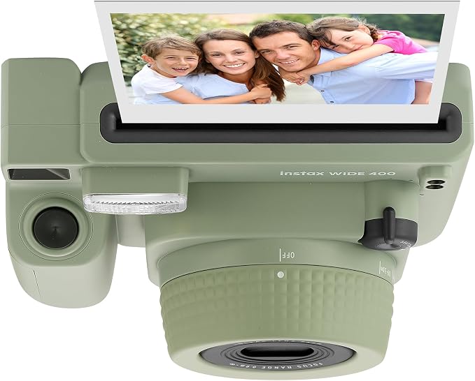 Fujifilm Instax Wide 400 Instant Camera + Camera Case + 4 AA Batteries + Photo - Image 3