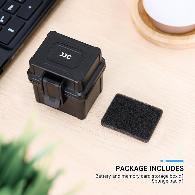 DB-110 LI-92B LI-90B NP-50 Battery and SD Micro SD Card Case, Water-Resistant & - Image 6