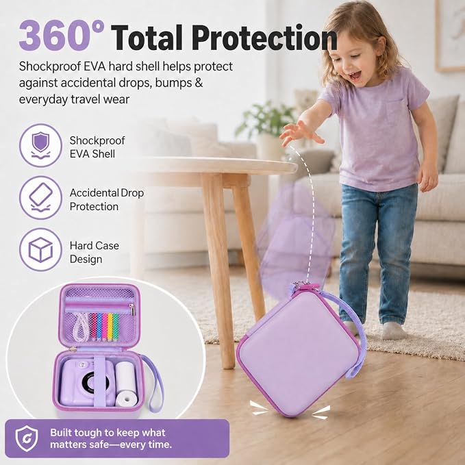 PAIYULE Kids Instant Print Camera Case Compatible - Image 4