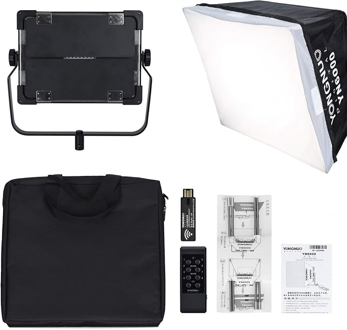 YONGNUO YN6000 KIT LED Video Light - Image 4