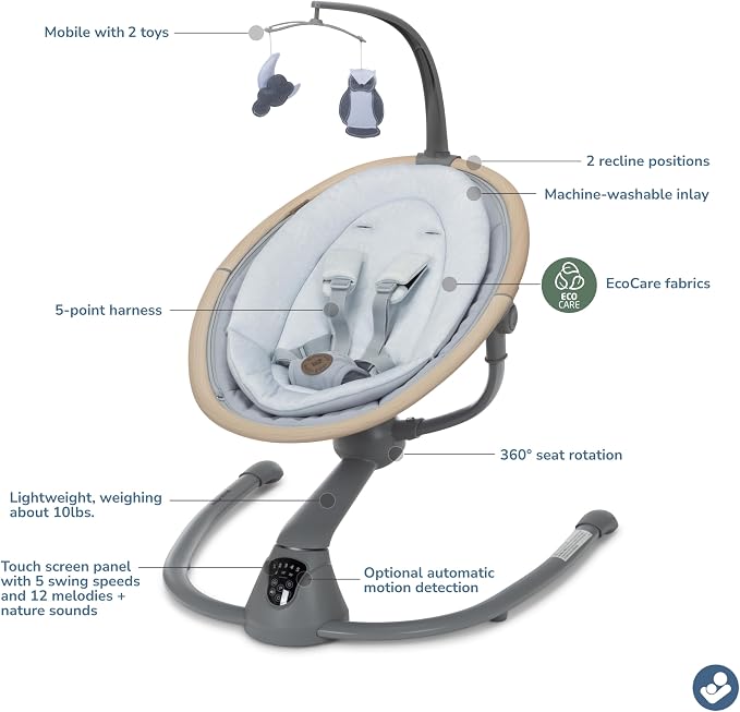 Maxi-Cosi Cassia Smart Baby Swing - Image 3