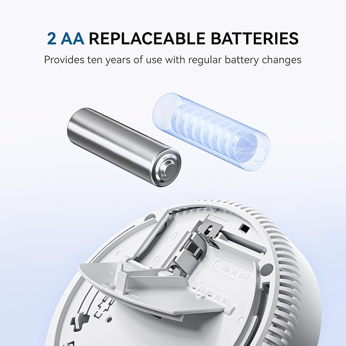 SITERWELL Hardwired Interconnected Smoke and Carbon Monoxide Detector, 10 Year - Image 5