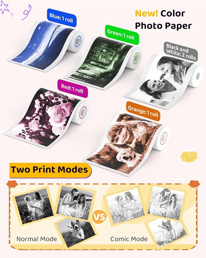 Kids Color Instant Print Camera – Kids Camera - Image 5