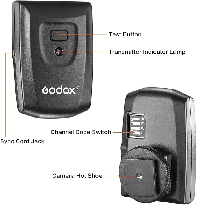 Godox CT-16 Wireless Radio Flash Trigger Receiver Kit, 16 Channel 433MHz - Image 4