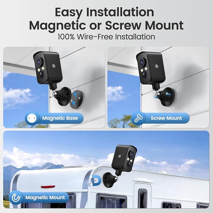 Cellular Security Camera Wireless Outdoor, No WiFi Need, Battery & Solar Powered - Image 9
