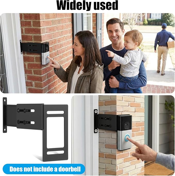 Novabright Aluminum Adjustable Doorbell Extender Compatible - Image 2