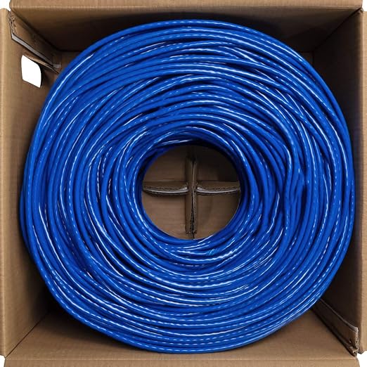 NavePoint Cat6, Solid Bulk Ethernet Cable, 23AWG 4 Pair, Unshielded Twisted Pair - Image 3