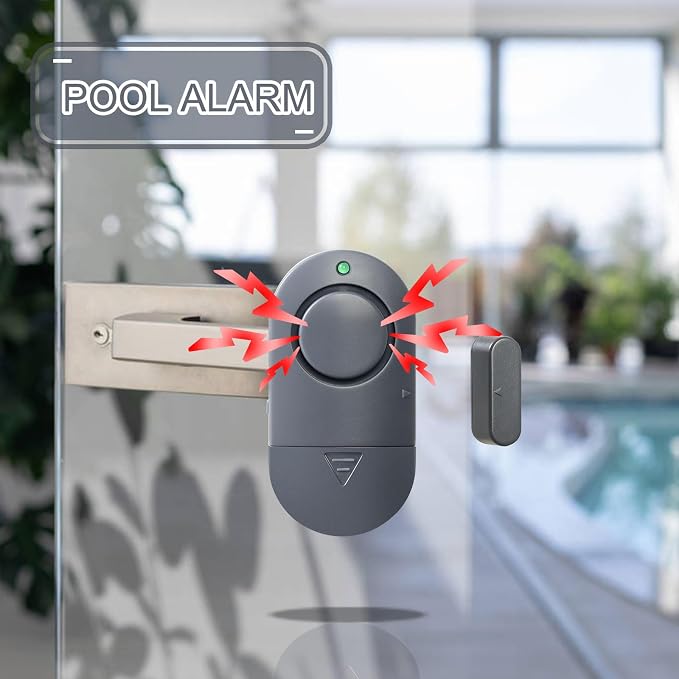 Window Alarm Sensors, 120DB Loud Door Chimes - Image 7