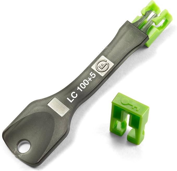 NTW NL-LCPBK100-GN Net-Lock Locking LC Port/Dust Blocker by NTW