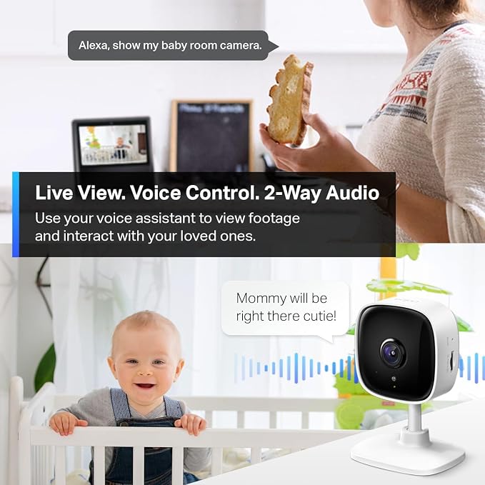 Tapo 2K Indoor Wired Security Camera - Image 5