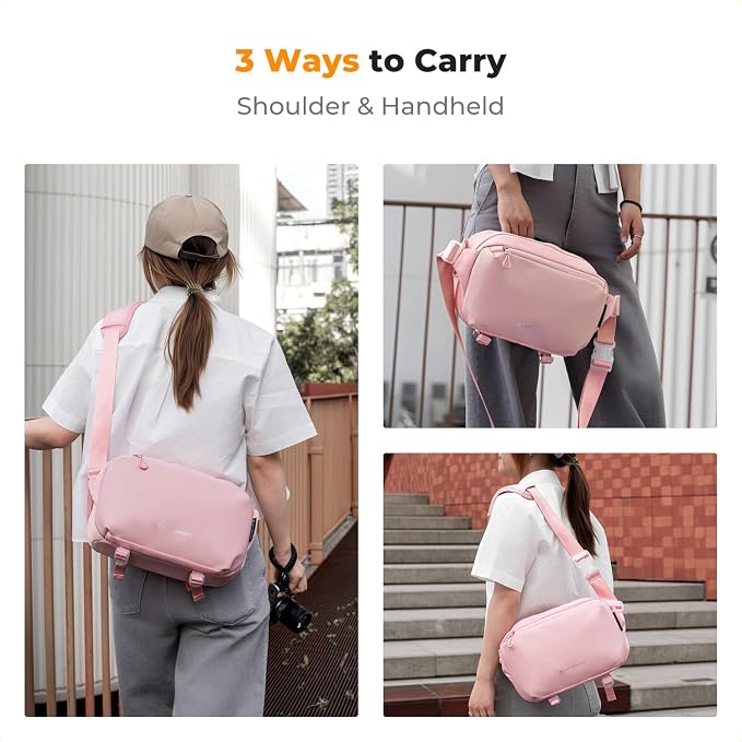 K&F CONCEPT Camera Sling Bag Crossbody Bag Waterproof Camera Shoulder Backpack - Image 6