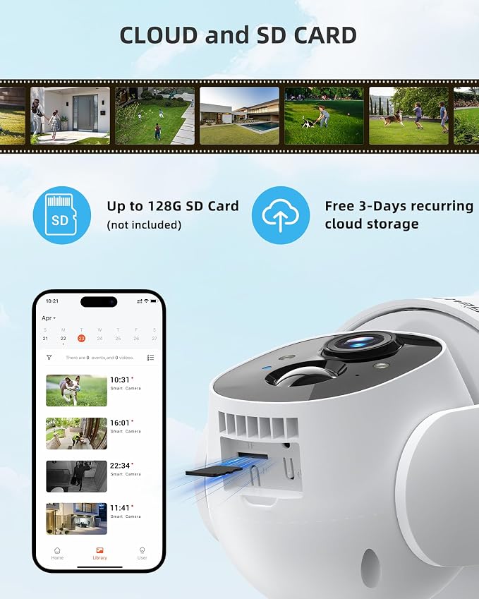 Solar Security Cameras Wireless Outdoor, 2K WiFi Cameras - Image 6