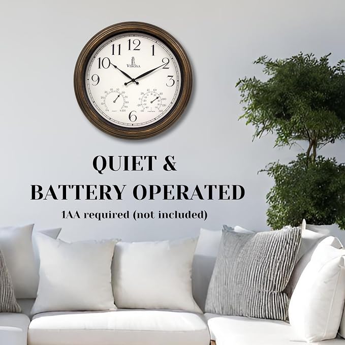 Outdoor Clocks for Patio Large Waterproof - Image 9