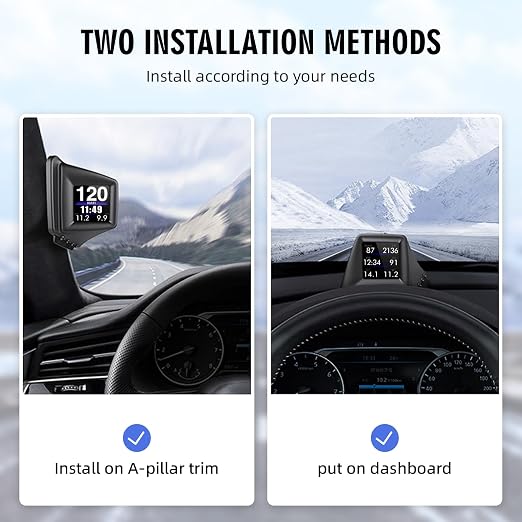 OBD2 Digital Speedometer Heads Up Display - Image 4