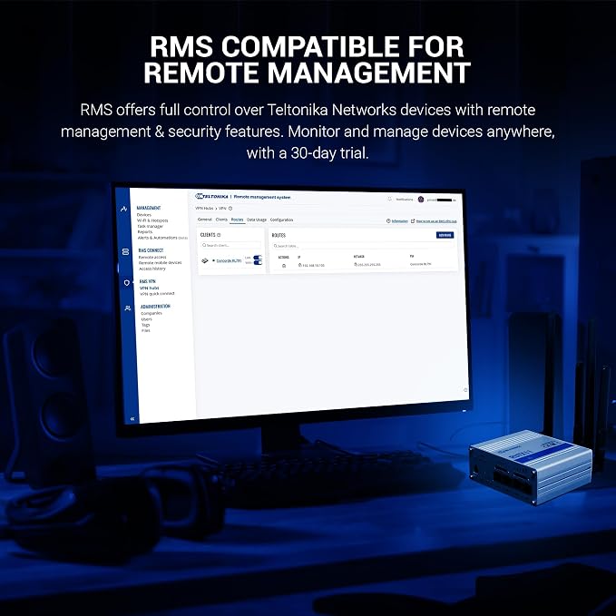 Teltonika RUTX11 Industrial Cellular WiFi Router Dual SIM Card Slot - 4G LTE - Image 7