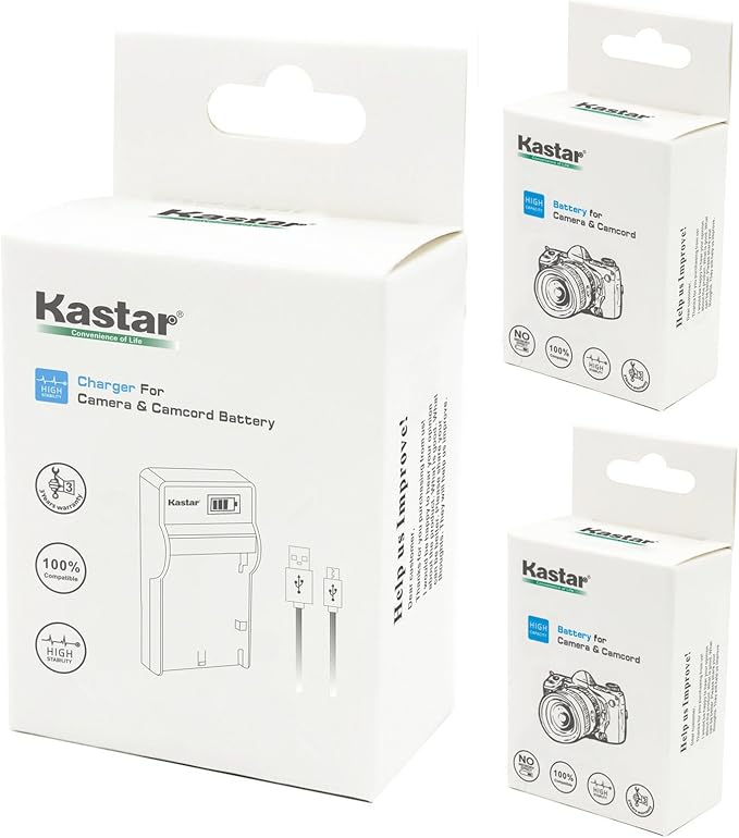 Kastar Battery & LCD Slim USB Charger - Image 5
