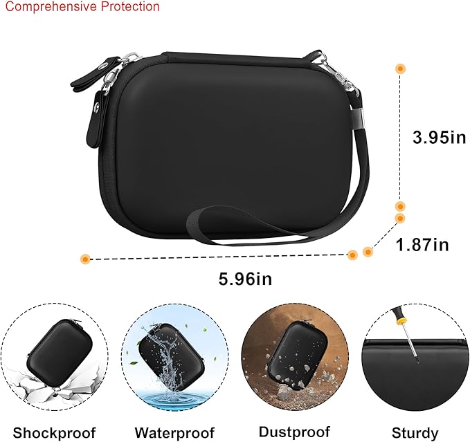 Elonbo Carrying Case for KODAK Step Instant Smartphone Photo Printer, Portable - Image 3