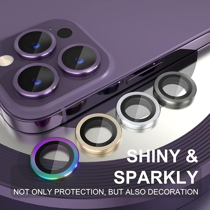 Choiche Compatible for iPhone 14 Pro/iPhone 14 Pro Max Camera Lens Protector - Image 7