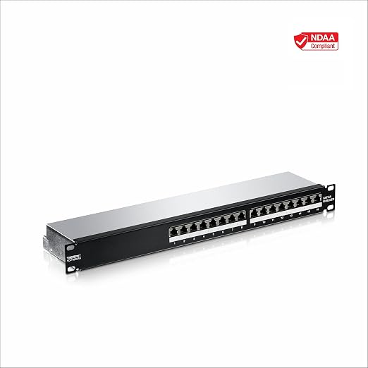 TRENDnet 16-Port Cat6A Shielded Patch Panel, 1U 19" Metal Housing, 10G Ready - Image 3