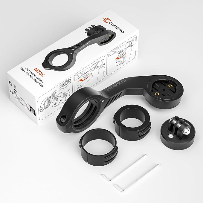 CooSpo Bike Computer Out Front Mount MT5S, Compatible - Image 8