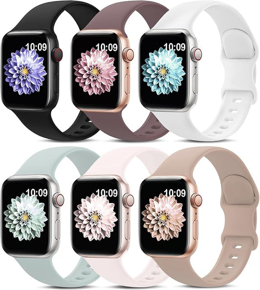 6 Pack Sport Bands Compatible by AMSKY
