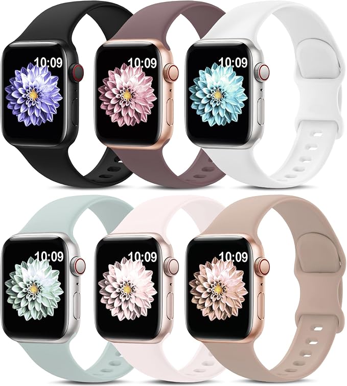 6 Pack Sport Bands Compatible by AMSKY