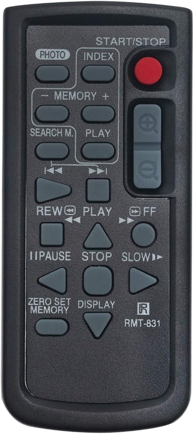 RMT-831 Replaced Remote fit for Sony Camcorder Handycam Vedio Camera Recorder by Unknown