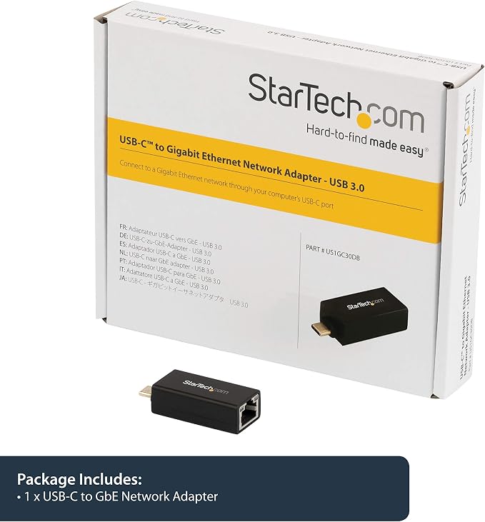 StarTech.com USB C to Gigabit Ethernet Adapter - Image 5