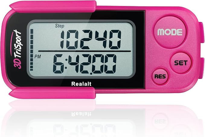 Realalt 3DTriSport 3D Walking Pedometer by Realalt