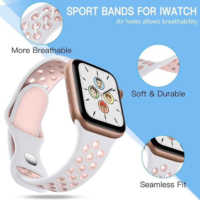 Adorve 4 Pack Sport Bands Compatible - Image 2