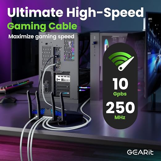 GEARit Cat 6 Outdoor Flat Ethernet Cable Direct Burial Rated LLDPE Jacket - Image 4