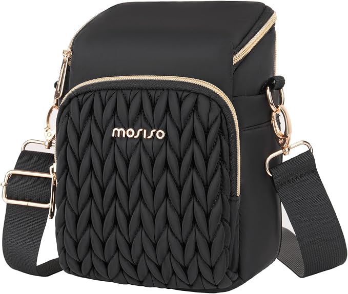MOSISO Camera Bag, Small Dual Access Crossbody Shoulder Bag by MOSISO