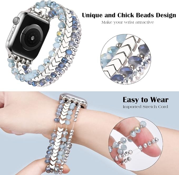 MOFREE Beaded Bracelet Compatible - Image 3