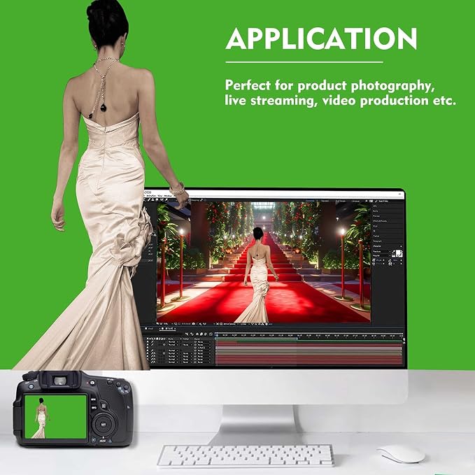 Green Screen Backdrop, Product Photo Backdrop - Image 3