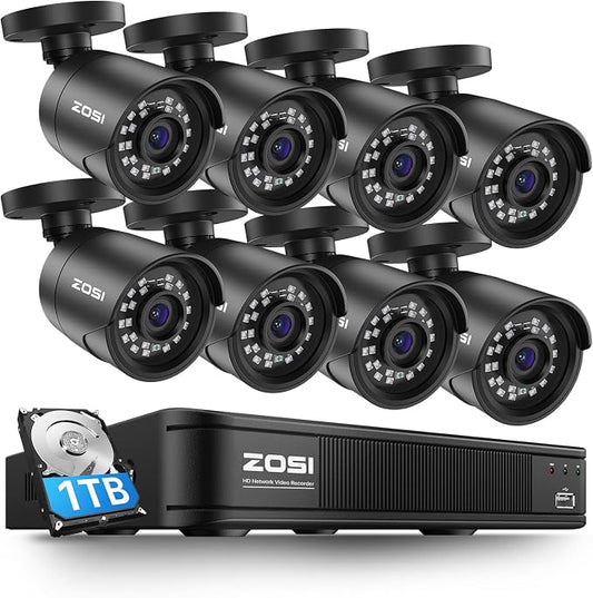 ZOSI 3K Lite Home Surveillance Security Camera System by ZOSI
