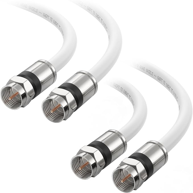 Cable Matters 2-Pack RG6 Coaxial Cable - 50ft by CableMatters