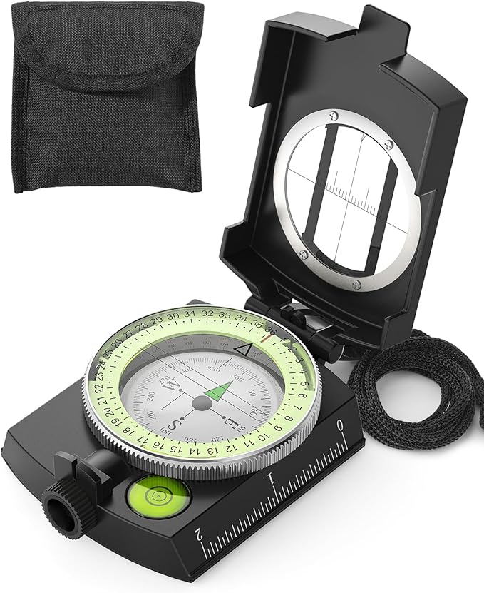 Sportneer Compass: Accurate Durable Lightweight Orienteering Compass by Sportneer