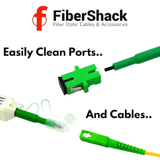 Fibershack - 2.5mm SC Fiber Cleaner Pen - 5 Pack - FC & ST Fiber Optic Cleaning - Image 3