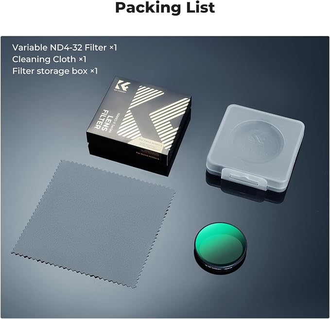 K&F CONCEPT Snap On Variable ND Filter Compatible - Image 8