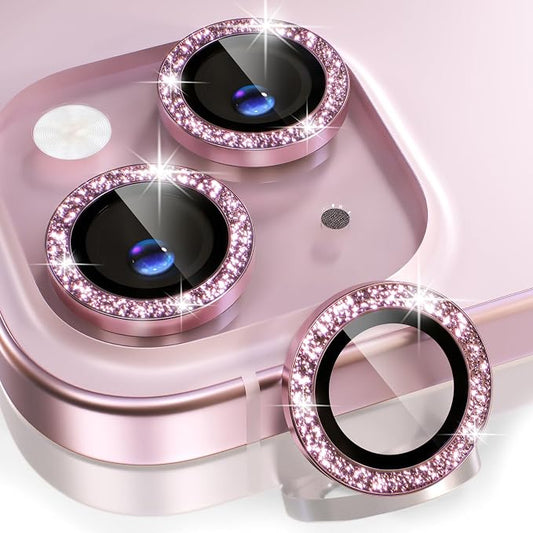 Choiche Compatible for iPhone 15 /iPhone 15 Plus Camera Lens Protector Bling by Choiche