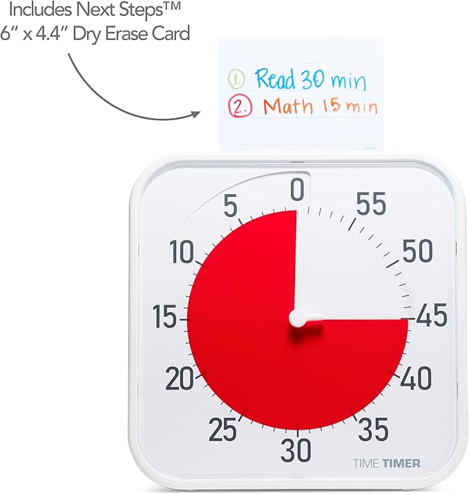 Time Timer Original 12" Visual Countdown Timer – Large 60-Minute Classroom - Image 2