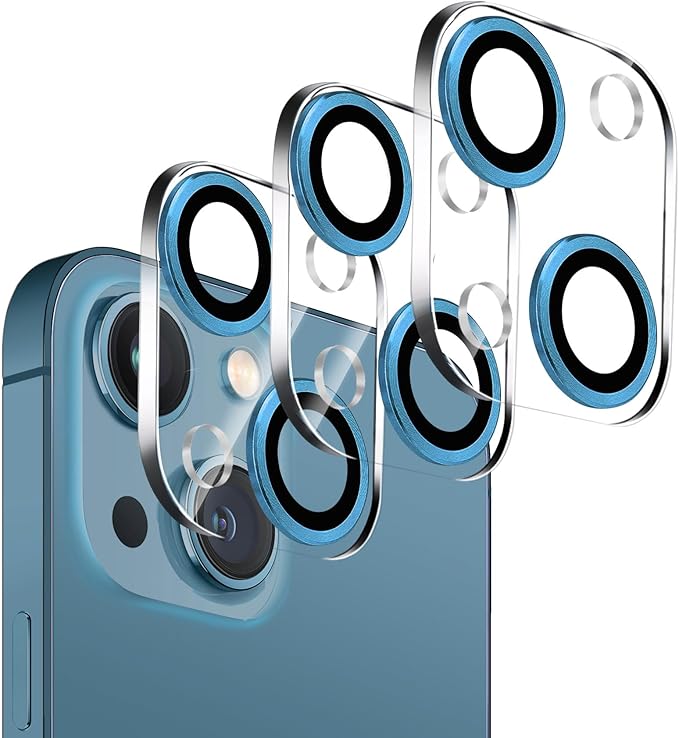 Dengduoduo 3 Pack Tempered Glass Camera Lens Protector by Dengduoduo