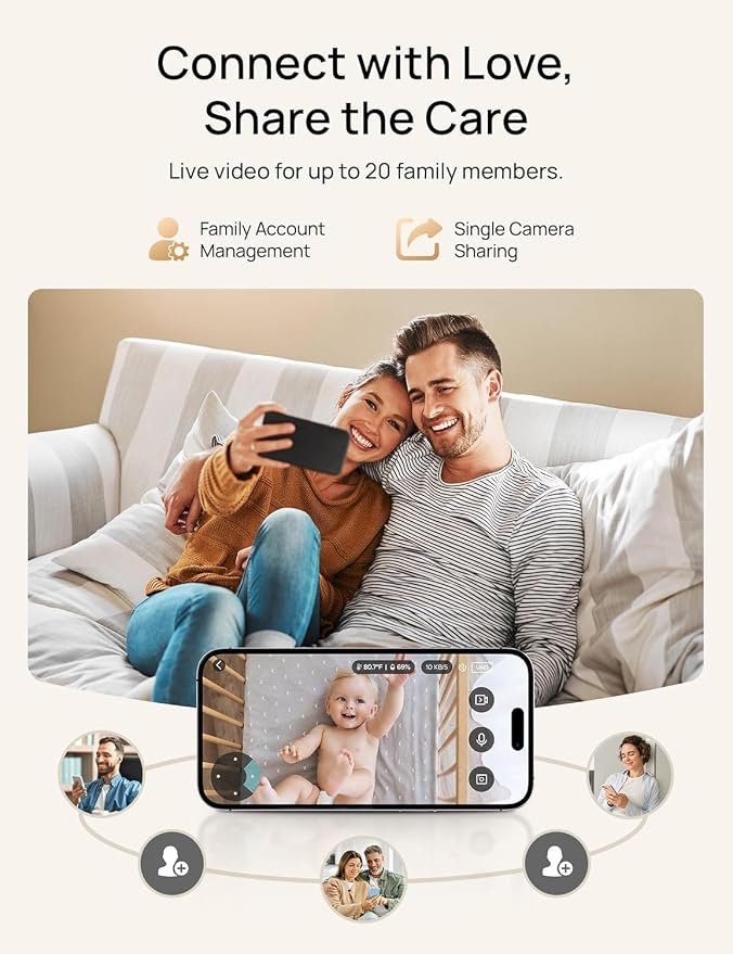 Dr.Care LumiView Max Smart WiFi Baby Monitor - Image 10