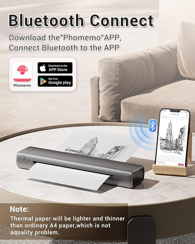 Phomemo Inkless Portable Printer - Image 4