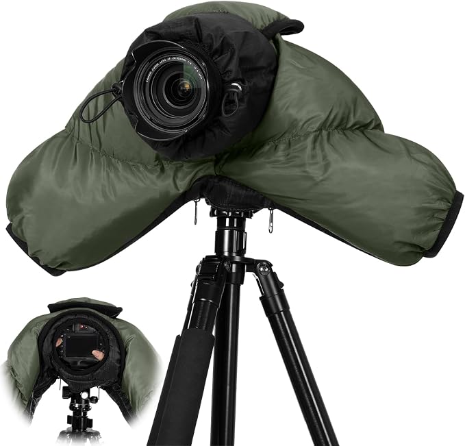 Copkim Professional Camera Rain Cover Thickened Waterproof Cold Proof Warm by Copkim