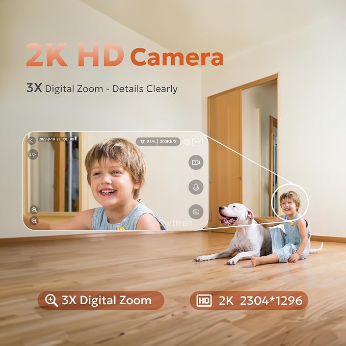 owltron Indoor Security Camera, 2K 3MP Cameras - Image 2